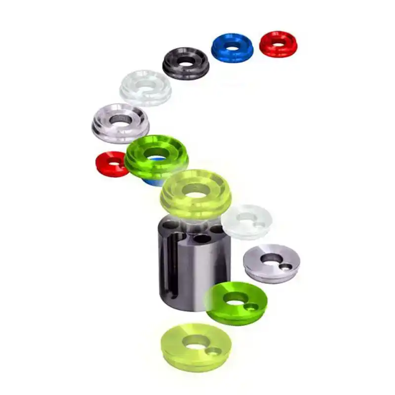 Lock & Load Indicator End Caps - Black