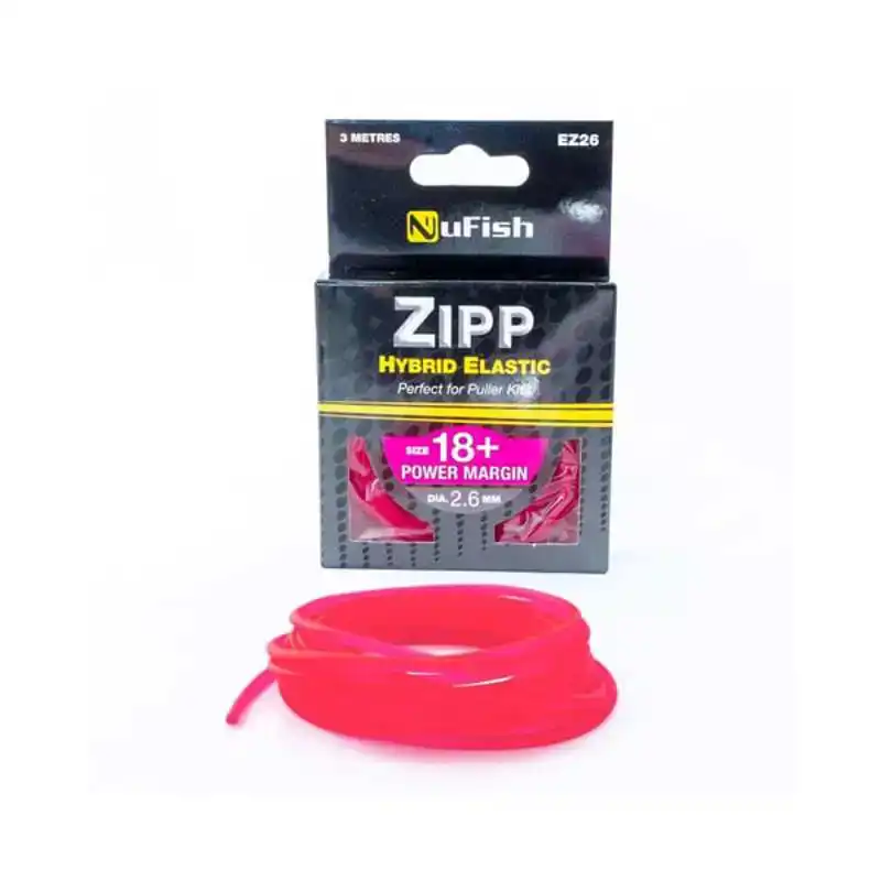 Zipp Hybrid Elastic - Maat: 10 - 12 (1.8 mm) - White