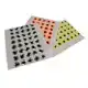 Flat Lure Eyes - 6 mm - Fluo Orange
