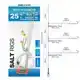 Metal Boom Worm - Salt Rig 25 - Haak: 6