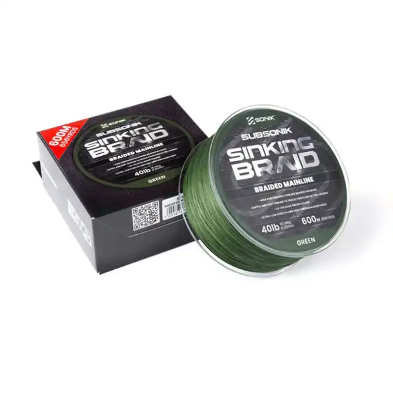 Subsonik Sinking Braid - 40 lb - 0,20 mm - 600 meter