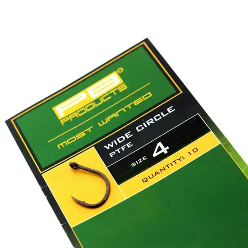 Wide Circle PTFE Hook - Maat: 2