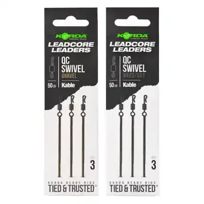 Kable Leadcore Leader - QC Swivel
