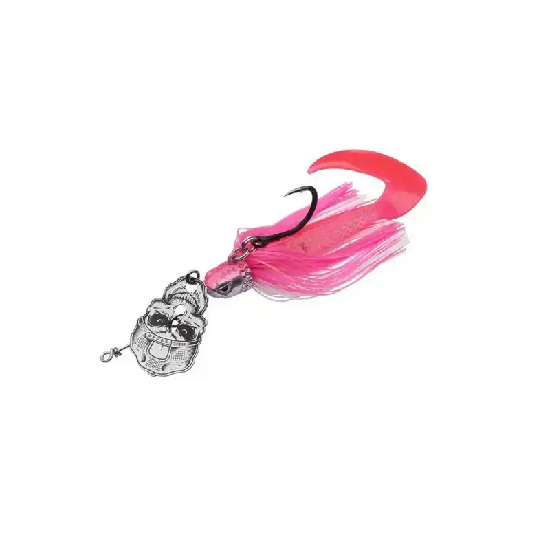 Skull Blade Jig XL - 55 gram - Fluo Pink UV
