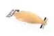 Spey Hackle Rooster Cape Bronze White dyed Salmon