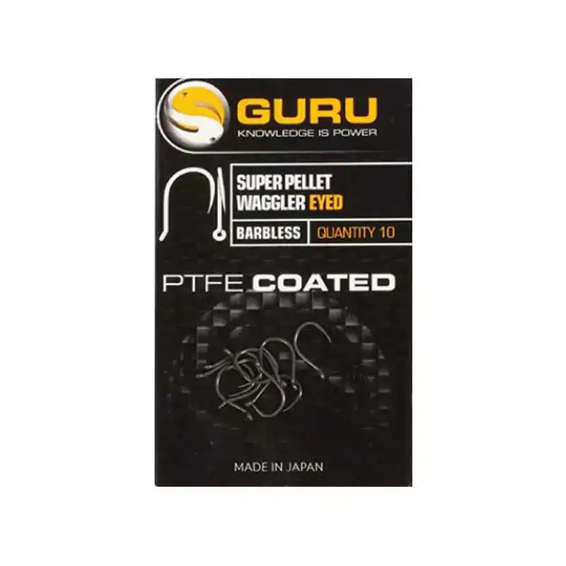 Super Pellet Waggler Eyed Hook - Maat: 10