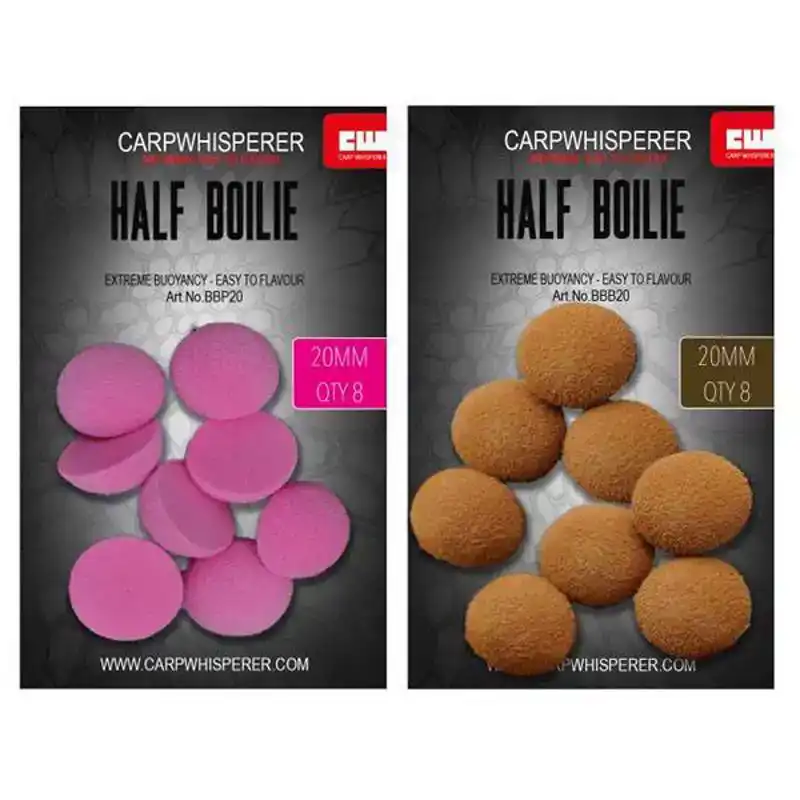 Half Boilie - 15 mm - Bruin