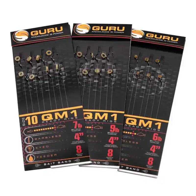 QM1 Bait Band Rigs - Haak: 10 - 0,19 mm - 4''
