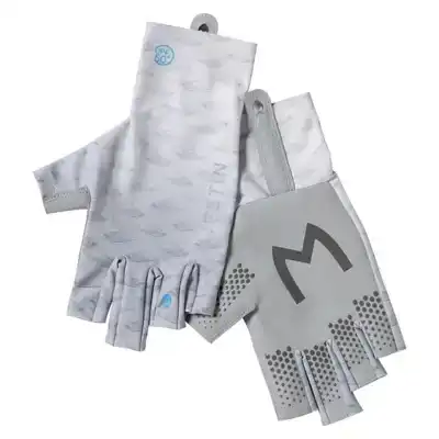 Solar UPF Half Finger Gloves