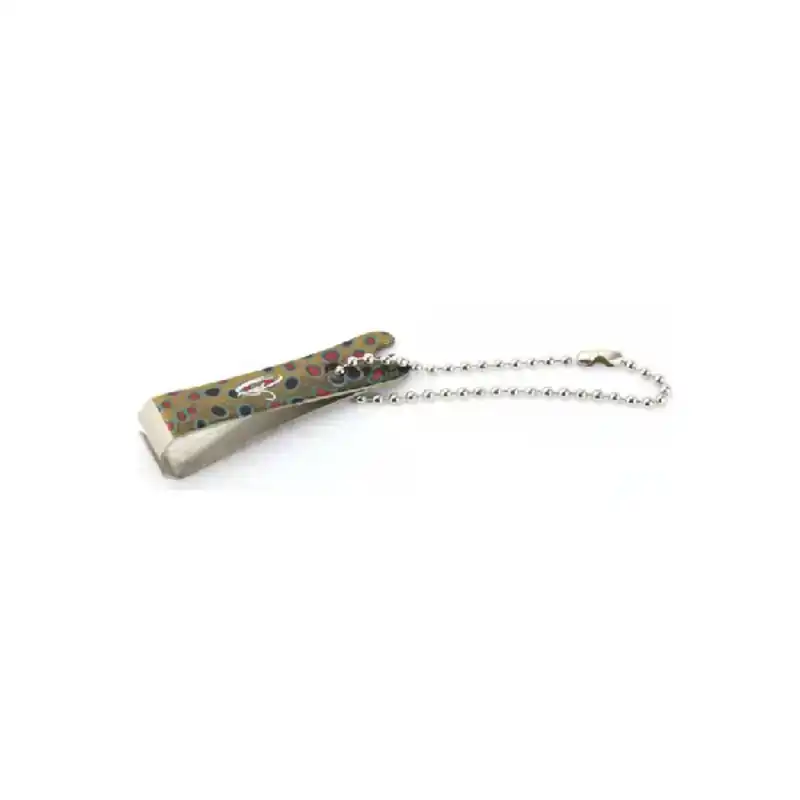Stainless Steel Nippers - Small - Brown Trout