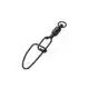 Stainless Ball Bearing Swivels With Crosslock Snap - Maat: 2