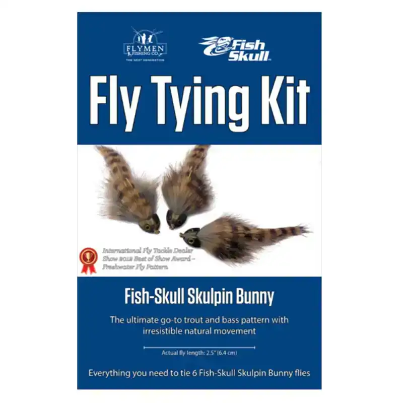 Flymen Fly Tying Kit - Fish-Skull Skulpin Bunny