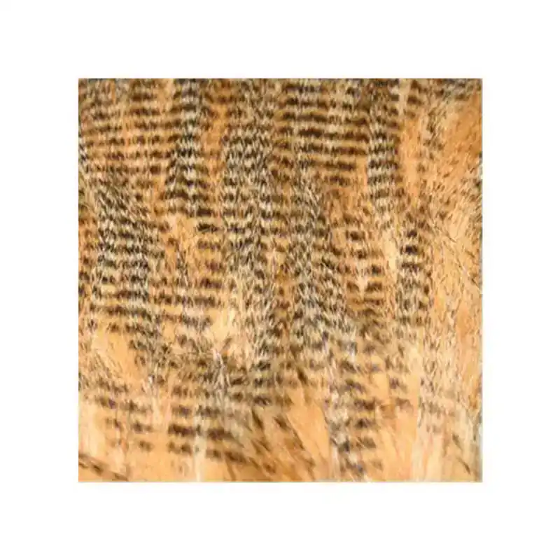 Barred Craft Fur - Black