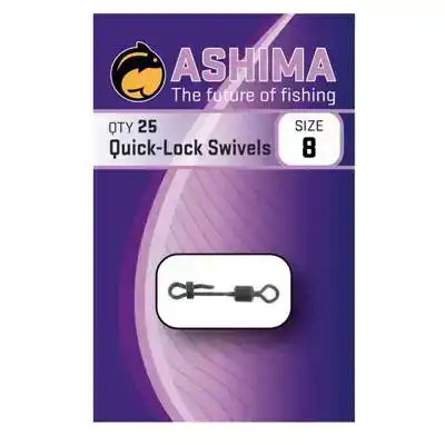 Quick Lock Swivels - Maat: 8