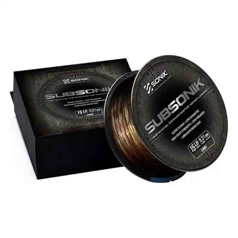 Subsonik Monofilament - Brown - 12 lb - 0,28 mm