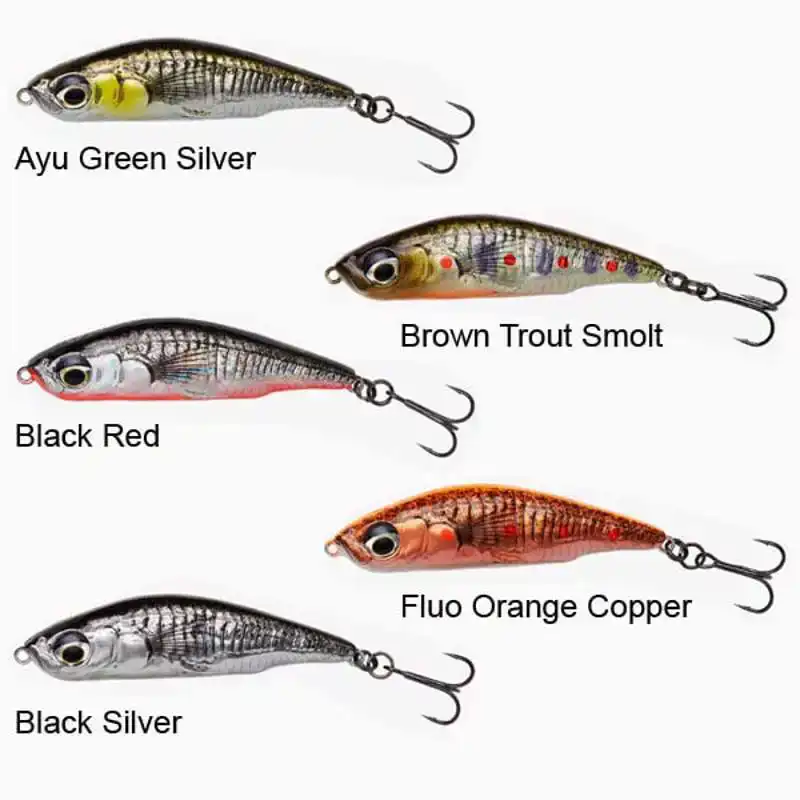 3D Sticklebait Pencil - 5,5 cm - 7 gram - Ayu Green Silver