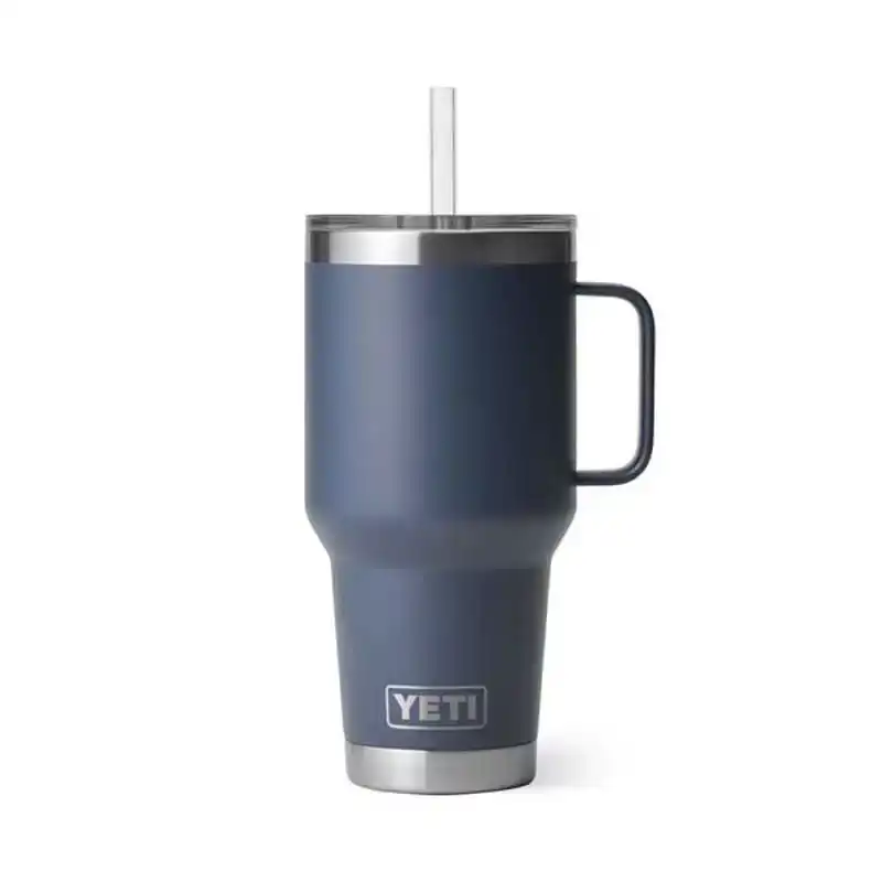 Rambler 35 oz Straw Mug - Firefly Yellow