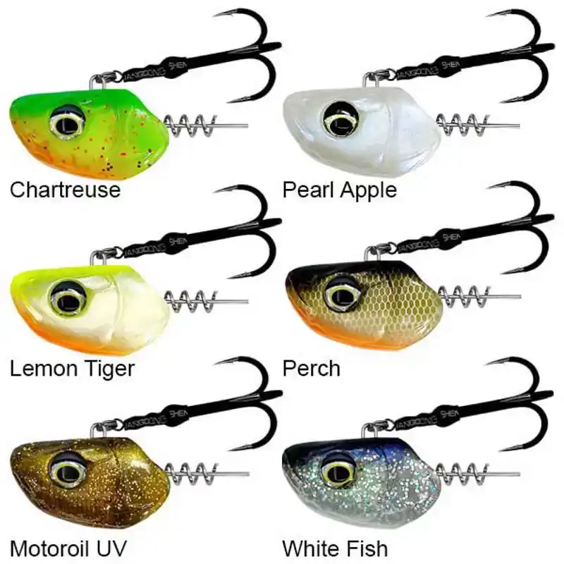 Monster Vertical Head - 45 gram - Chartreuse