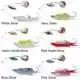 Da' Bush Spinnerbait - 14 cm - Blue Silver