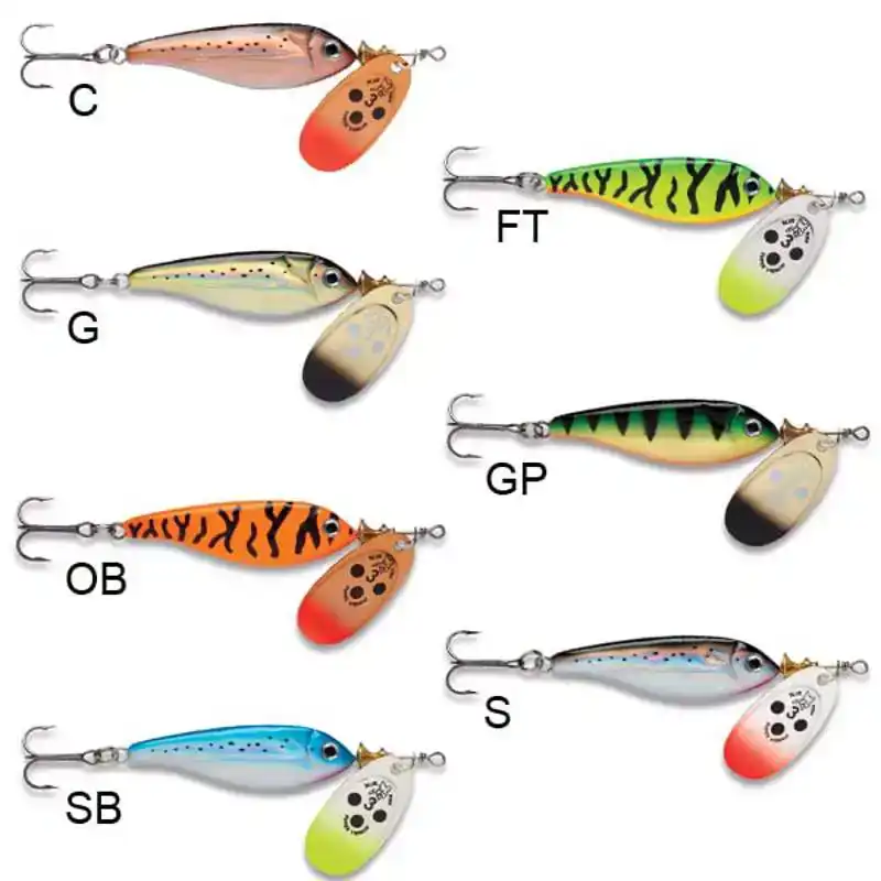 Vibrax Super Minnow - Maat: 4 - C