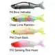 I Slide 187 R SW - Clear Lime Rainbow