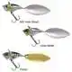 Trago Spin Tail Willow - 10,5 gram - MX Holo Shad
