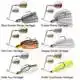 FS Spinnerbait - Double Colorado - 14 gram - Blue Smoke Shin