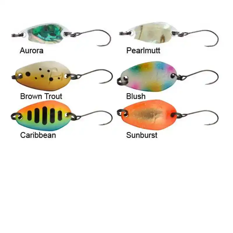 Trout Master Incy Spoon - 0,5 gram - Black n White