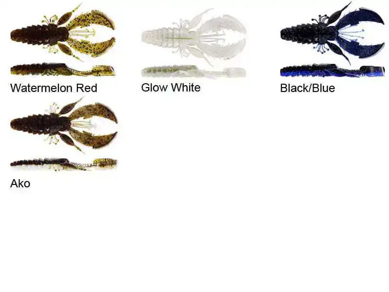 CreCraw Creaturebait - 6,5 cm - Junebug