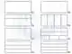 W3 Lure Box Double Sided - Small S6 - 20,5 x 17 x 4,8 cm (10