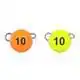 Freestyle Tungsten Bottom Jigs - 3 gram - Natural/Gold