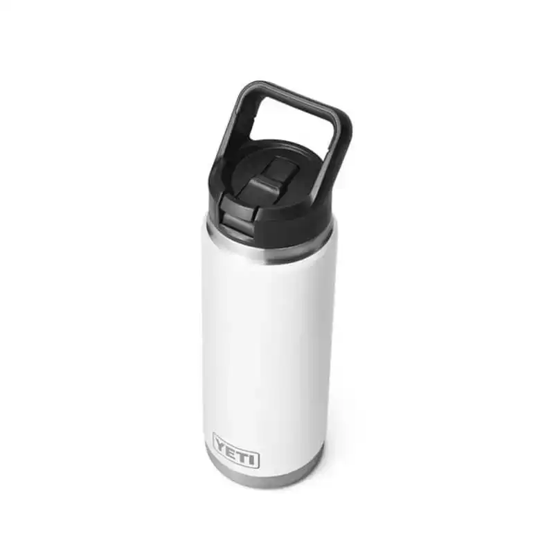 Rambler 26 oz Straw Bottle - Black