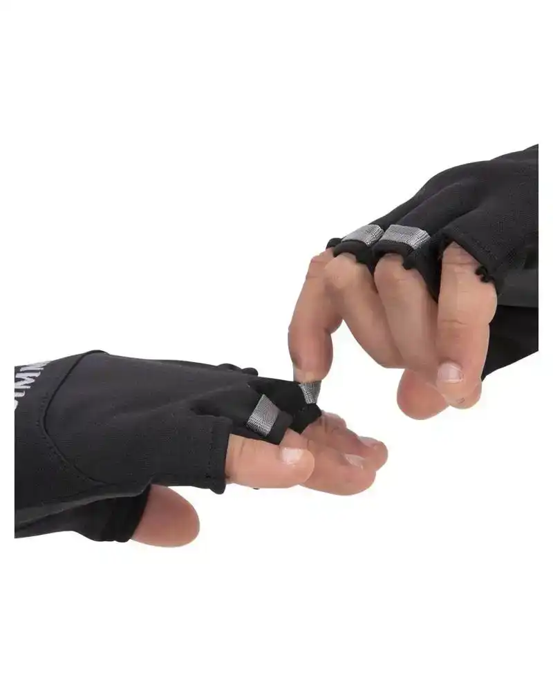 Freestone Half Finger Black S